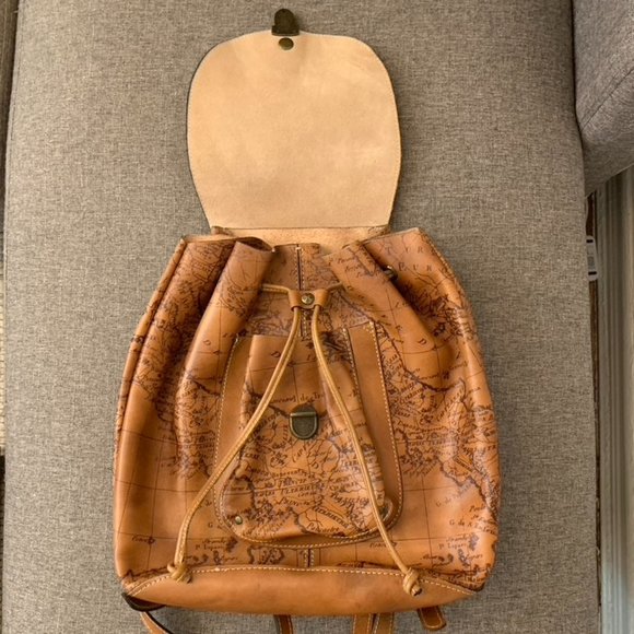 Patricia Nash Bags Patricia Nash Casape Signature Map Leather